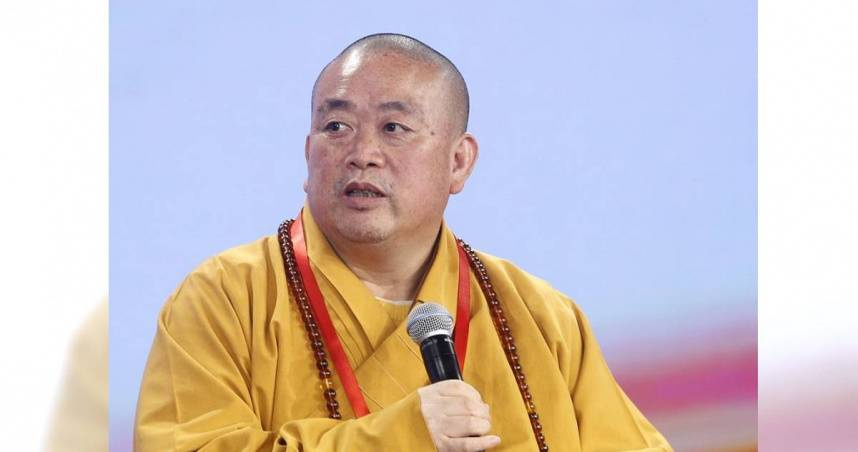 少林寺方丈釋永信。（圖／報系資料照）