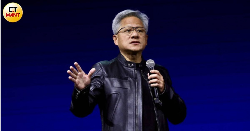 黃仁勳以每次賣出約5萬或7.5萬股的頻率，連續4個月減持輝達股票。（圖／方萬民攝）