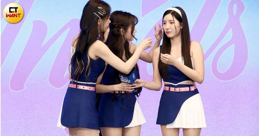 南珉貞24日在華山演出〈疾風街道〉時不慎跌倒，畫面驚險，仍敬業完成表演。（示意圖／侯世駿攝）