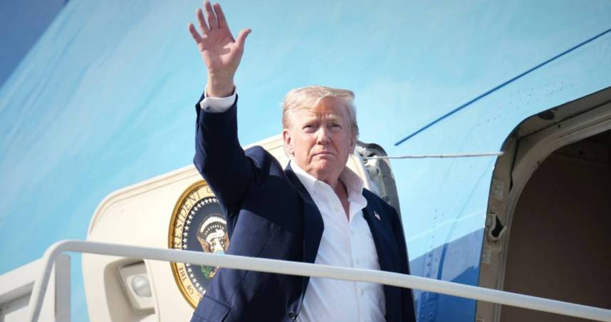 美國總統川普（Donald Trump）。（圖／達志／美聯社）