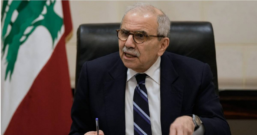黎巴嫩總理薩拉姆（Nawaf Salam）。（圖／達志／美聯社）