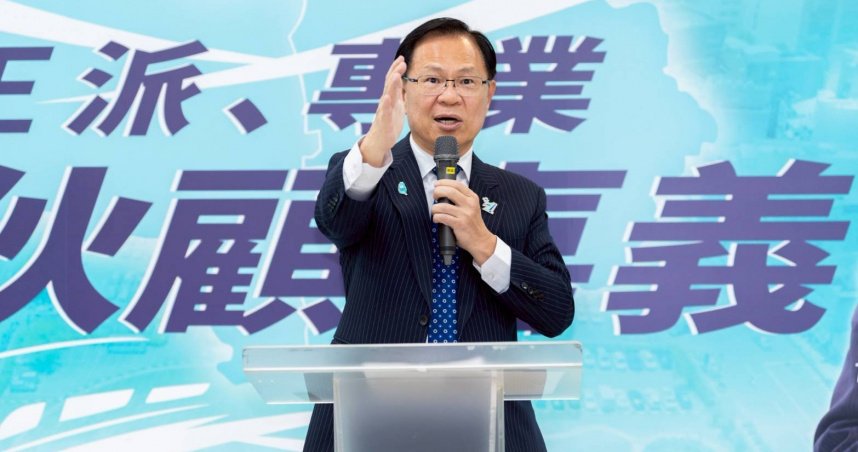 立委張啓楷18日表示，藍白一定會合、共推時間越快越好，嘉義市不會出現三腳督。（圖/張啓楷辦公室提供）