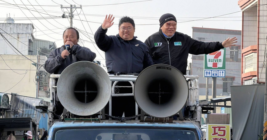 立委蔡易餘持續走訪鄉鎮，向基層鄉親的支持表達感謝。（圖／蔡易餘辦公室提供）
