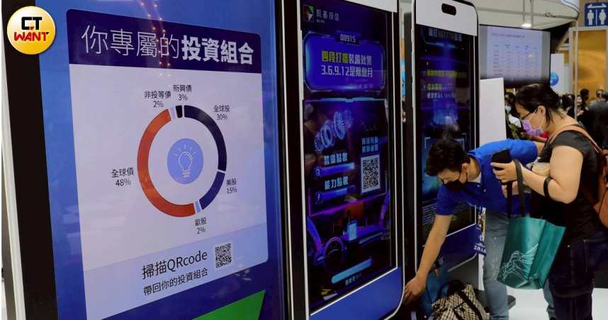 證交所金融商品部經理卓碧華指出，台股ETF資產規模達3.91兆元，超過市場整體的一半，受益人次超過一千萬人次（約74％）。（圖／方萬民攝）