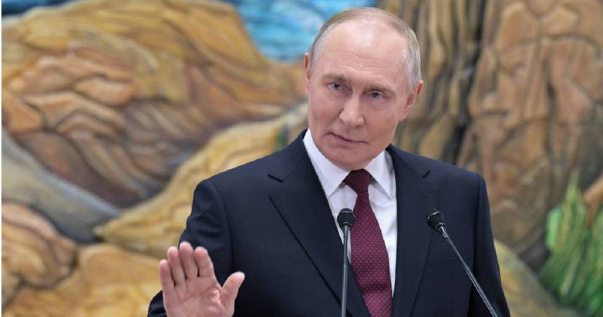 俄羅斯總統普丁（Vladimir Putin）。（圖／達志／美聯社）