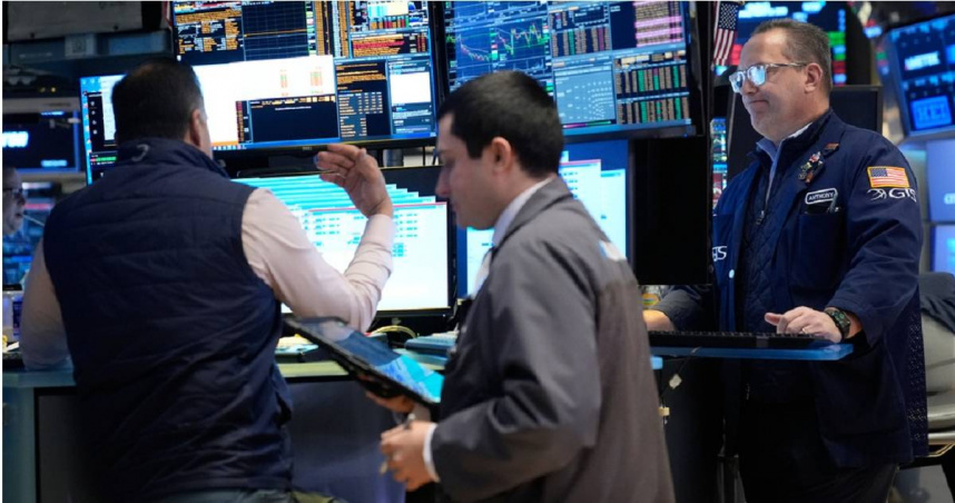 受到中東戰事可能趨緩所激勵，美股主要指數出現一波反彈行情。（示意圖／達志／美聯社）