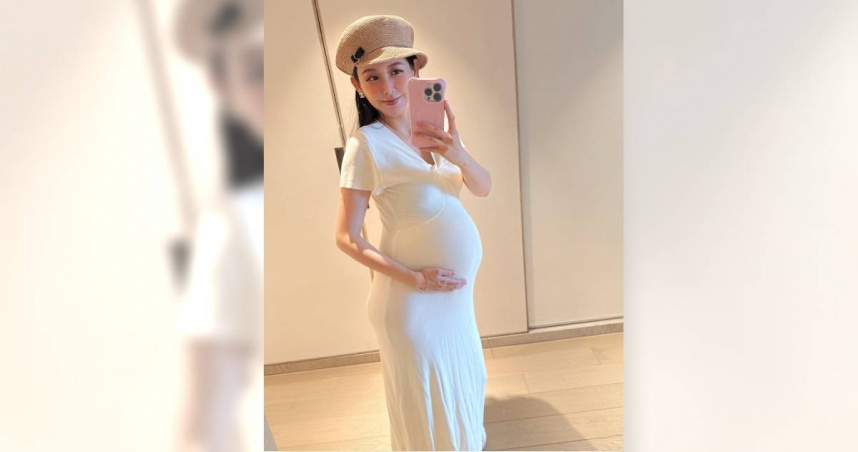 愷樂懷雙胞胎曬照笑喊「前凸後翹」　近況被狂讚：最美孕婦
