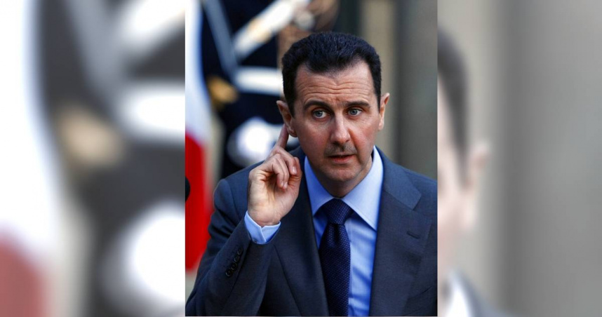 前敘利亞總統阿薩德（Bashar al-Assad）。（圖／達志／美聯社）
