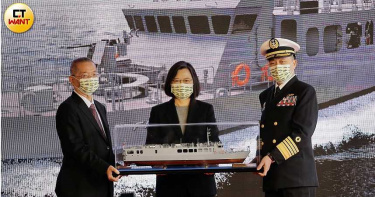 我國海軍新堡壘 總統為首艘高效能艦艇後續艦命名「塔江」