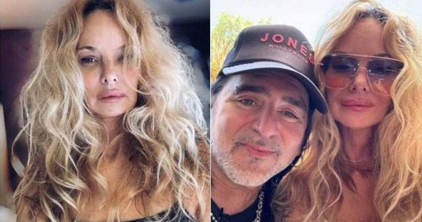 美國搖滾樂團「Faster Pussycat」近日上郵輪巡演，主唱泰姆唐恩（Taime Downe）帶著未婚妻金柏莉伯奇（Kimberly Burch）同行，但對方突然傳出墜海身亡，生前行徑曝光。（圖／翻攝自Instagram／burchkimberly）