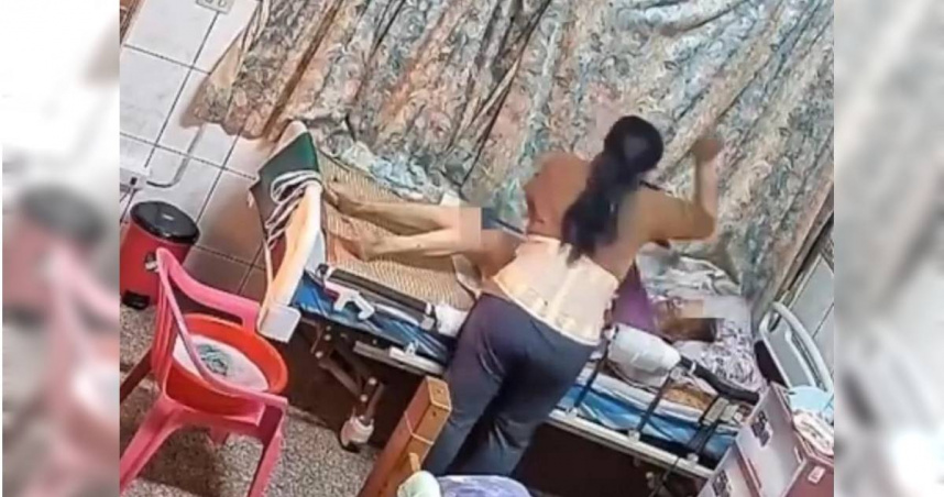 台中市一名臥床阿嬤，疑長期遭印尼籍女看護施暴，氣得家屬報警處理。（圖／報系資料照）