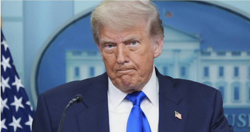 美國總統川普。（圖／達志／美聯社）