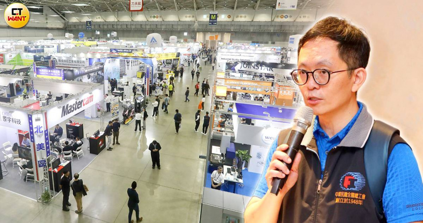 全國總工會秘書長溫宗諭表示，匯率波動已影響基層勞工。（圖／方萬民攝、翻攝自中華民國全國總工會臉書）