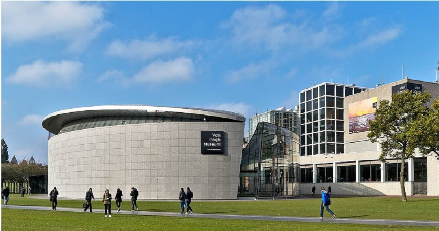 荷蘭阿姆斯特丹的梵谷博物館（Van Gogh Museum）。（圖／翻攝自維基百科）