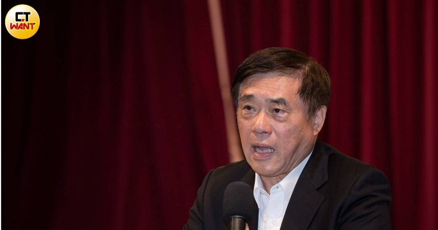 國民黨主席參選人郝龍斌召開兩岸政策記者會。（圖／黃威彬攝）