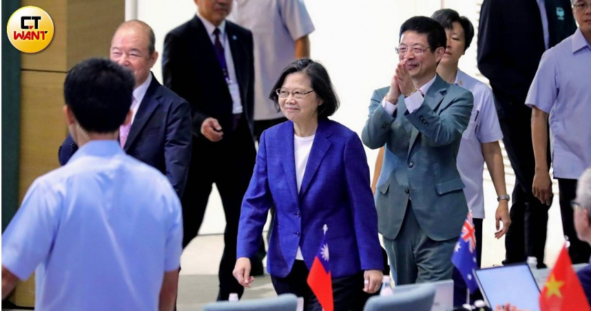 前總統蔡英文表示，性別平權是信念的展現，期盼社會每一個人都能「勇敢做自己」。（資料圖／周志龍攝）