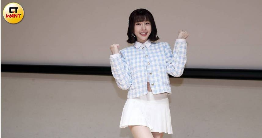 峮峮在2021年成為節目《飢餓遊戲》主持人之一，今（8）日節目組證實她畢業了。（圖／侯世駿攝）