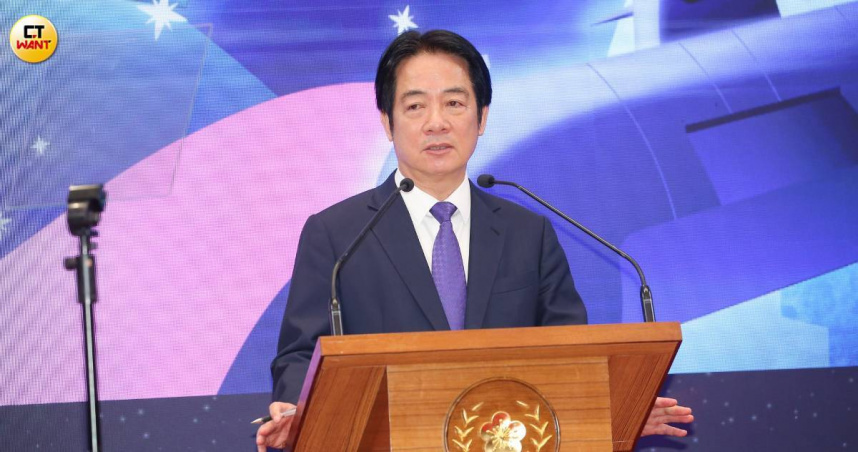 總統賴清德發表「2026新年談話」。（圖／黃耀徵攝）