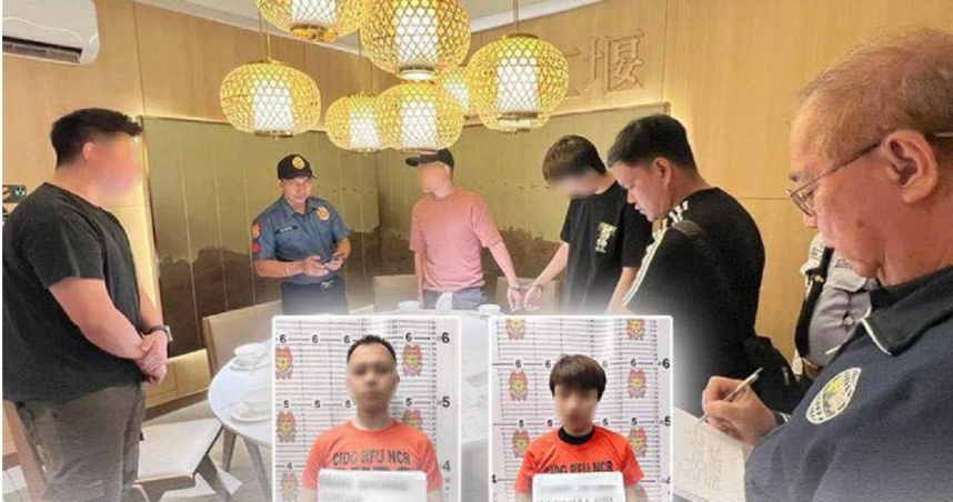 菲律賓警方在大馬尼拉地區展開掃蕩非法槍械行動，其中一名台灣籍男子落網。（圖／翻攝自臉書，Philippine National Police）