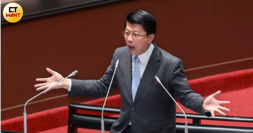 中聯油脂案延燒立委謝龍介要求卓榮泰道歉。（圖／周志龍攝）