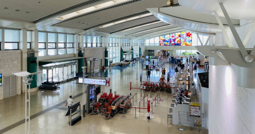 那霸機場因剪刀失蹤，緊急封閉部分安檢區域將近2小時。（示意圖／Photo AC）