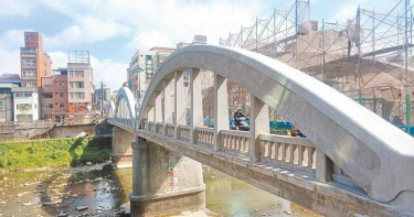 近90年三峽古蹟拱橋 市府砸2024萬整修周五竣工