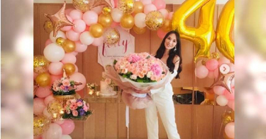 「萬年未婚妻」吳佩慈生四胎後首露臉 小女兒嫩照曝光
