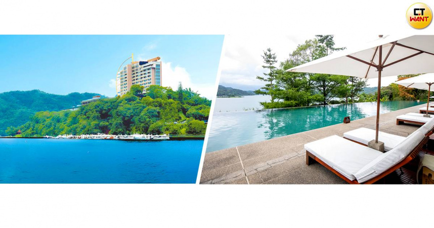 漢來日月行館重新整修後於去年11月試營運，與一旁的涵碧樓，兩家接主打高端客群，湖景各有特色。（圖／漢來日月行館提供、劉耿豪攝）