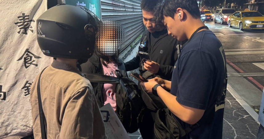 李姓女子擔任詐騙集團車手，向被害人收取款項，7日晚間遭警方逮捕。（圖／翻攝畫面）