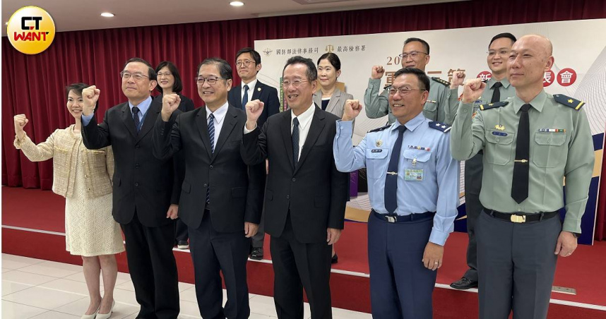 《軍法三策》新書發表會圓滿落幕。（圖／高瑀彤攝）