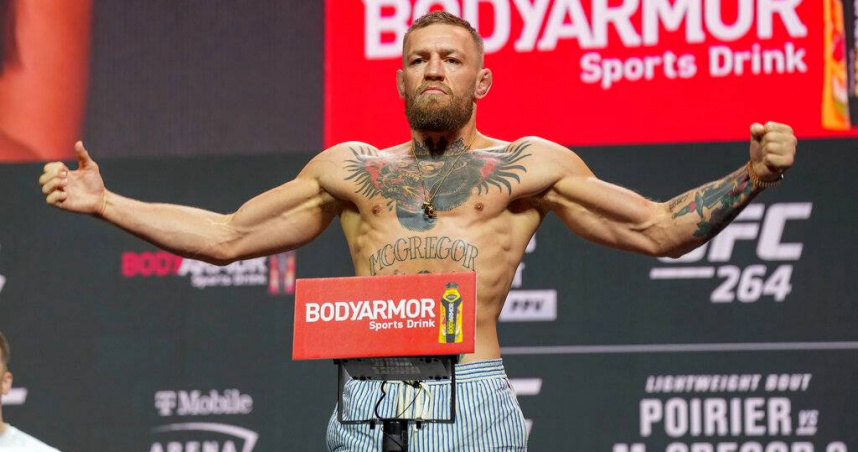 麥葛雷格(Conor McGregor)。(圖/達志/美聯社)