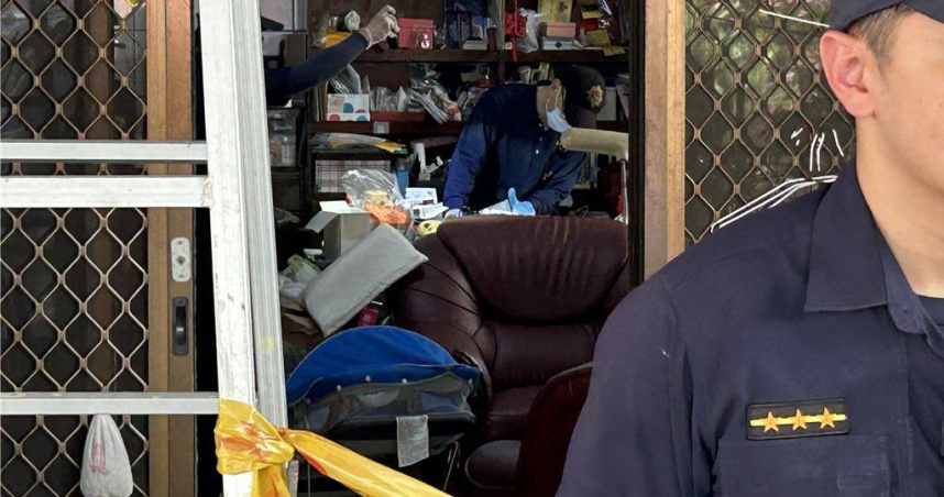 屏東公館一帶一處民宅25日驚傳丈夫持刀刺殺妻子後自殘。(圖／翻攝畫面)