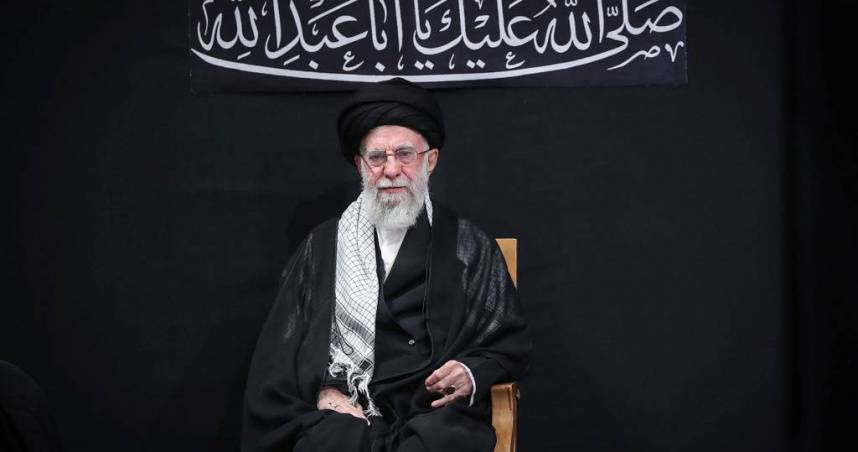 伊朗最高領袖哈米尼（Ayatollah Ali Khamenei）。（圖／美聯社／達志）