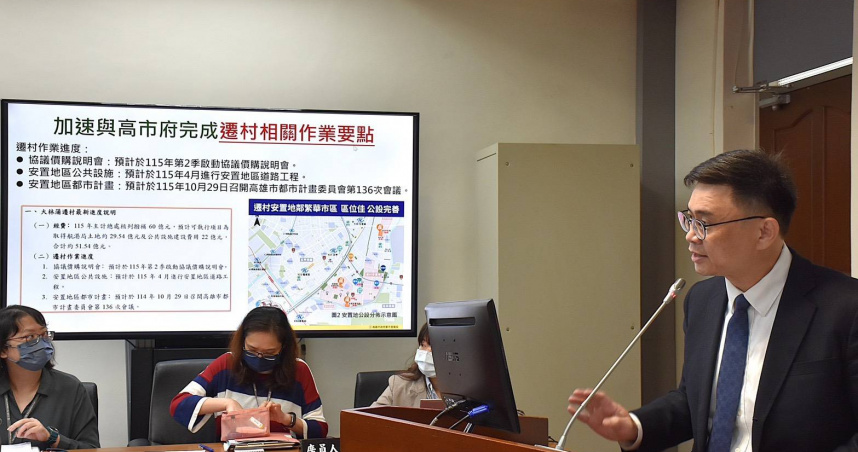 立法委員賴瑞隆22日呼籲經濟部與內政部、環境部協調，加速完成環評與都市計畫審議作業。（圖／賴瑞隆辦公室提供）