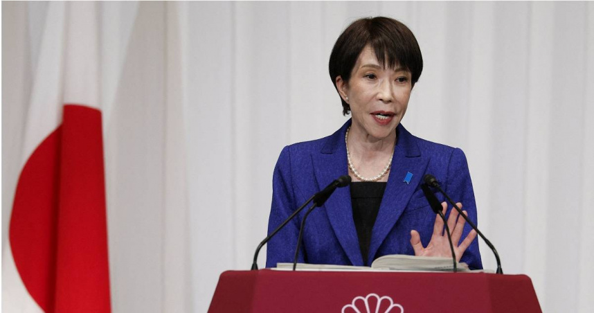 高市早苗。（圖／達志／路透社）