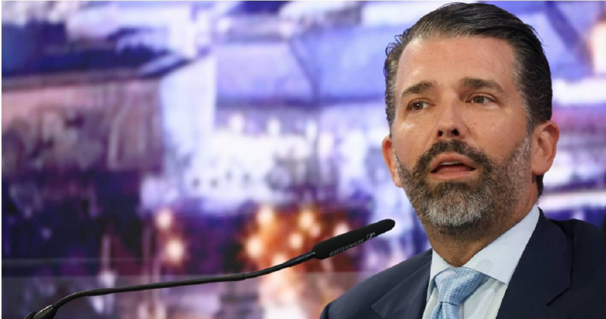 美國總統川普（Donald Trump）長子小唐納（Donald Trump Jr.）。（圖／達志／美聯社）