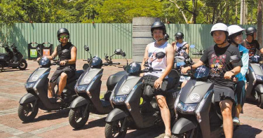 花蓮觀光人潮再現 共享機車進駐搶商機