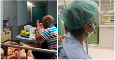 14歲淡水少年3度罹癌!「削掉左臉」才能保命 爸身上剩400痛哭:救救他