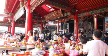 宮廟放彈藥議題引發全民關注。圖為被稱為全國太子爺總廟的台南新營太子宮。（示意圖非當是宮廟／資料照片）