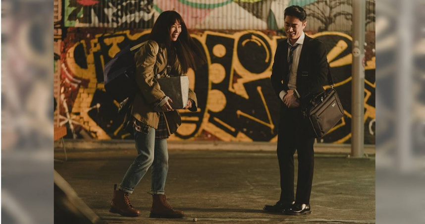 謝盈萱得知要與霍建華演夫妻後很緊張。（圖／Netflix提供）