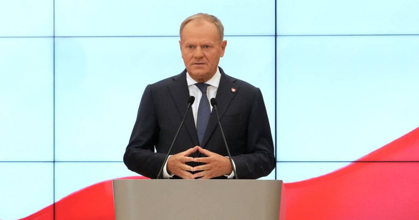 波蘭總理圖斯克（Donald Tusk）。（圖／達志／美聯社）