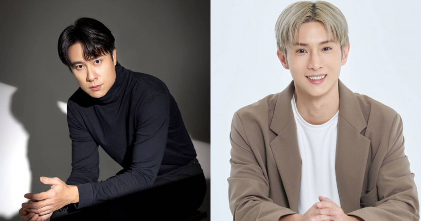 《萌學園》主演阿本與劉書宏合體頒發「兒童節目獎」及「少年節目獎」。（圖／三立提供）