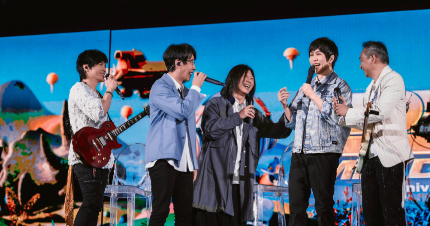 五月天相隔8年在鄭州開唱。（圖／相信音樂提供）