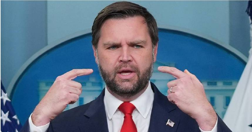 美國副總統范斯（JD Vance）。（圖／達志／美聯社）