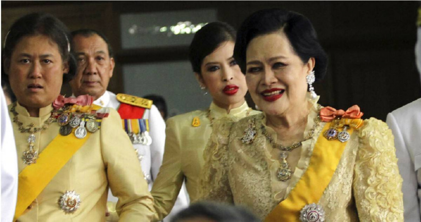 泰國王太后詩麗吉辭世，享壽93歲，王室將舉行最高規格葬禮。（圖／達志／美聯社，下同）