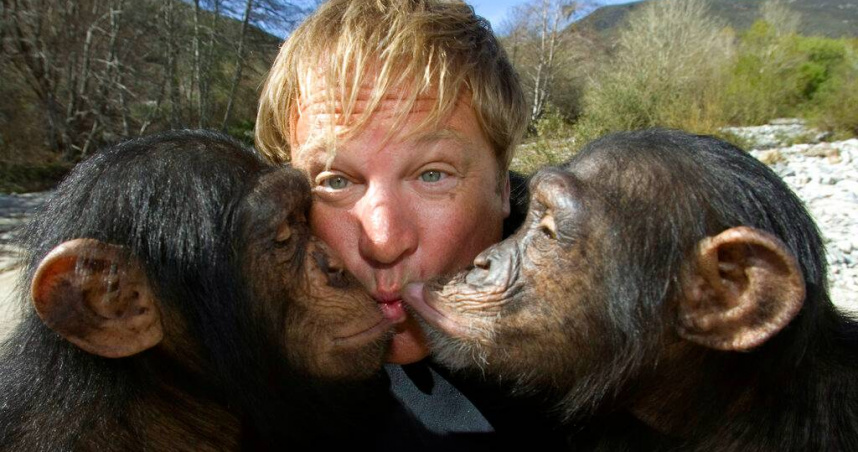 研究推測，大型猿類早在2150萬年前即可能開始以口部互動增進社交連結。（示意圖／達志／美聯社，下同）