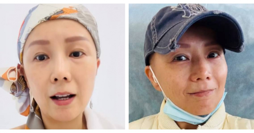 吳文忻罹患乳癌第四期，仍堅強面對治療，坦言選擇與癌共存，期盼有天康復。（圖／翻攝IG，Nathaliie Ng）