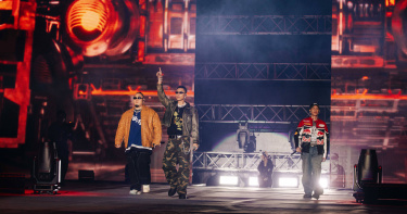 頑童在台中洲際棒球場開唱。（圖／本色提供）