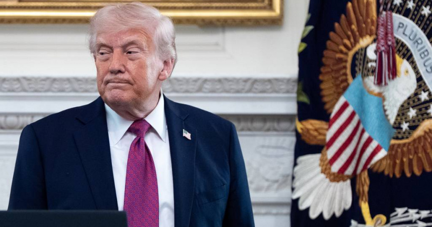 美國總統川普。（圖／達志／美聯社）