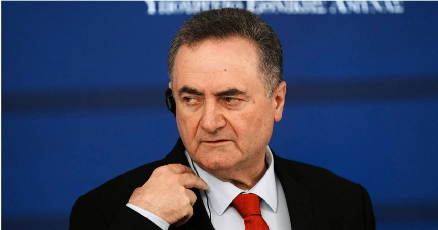 以色列國防部長卡茲（Israel Katz）。（圖／達志／美聯社）